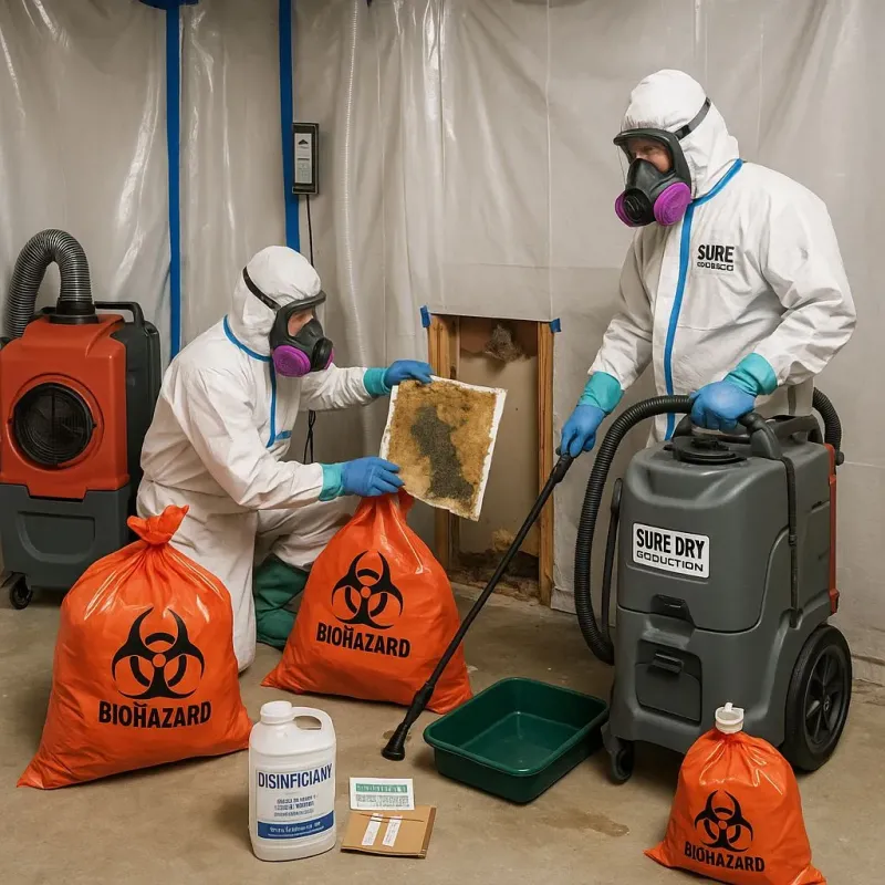 Contaminated Water Handling Protocols process in Olivehurst, CA