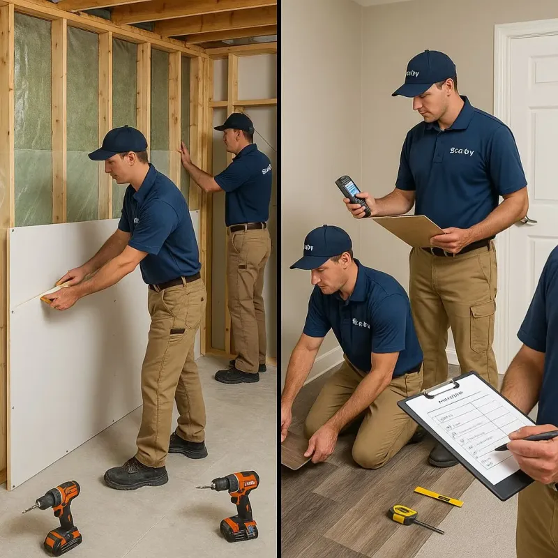 Repairs and Reconstruction process in Olivehurst, CA