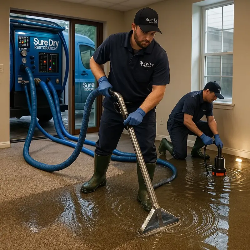 Water Extraction and Removal process in Olivehurst, CA